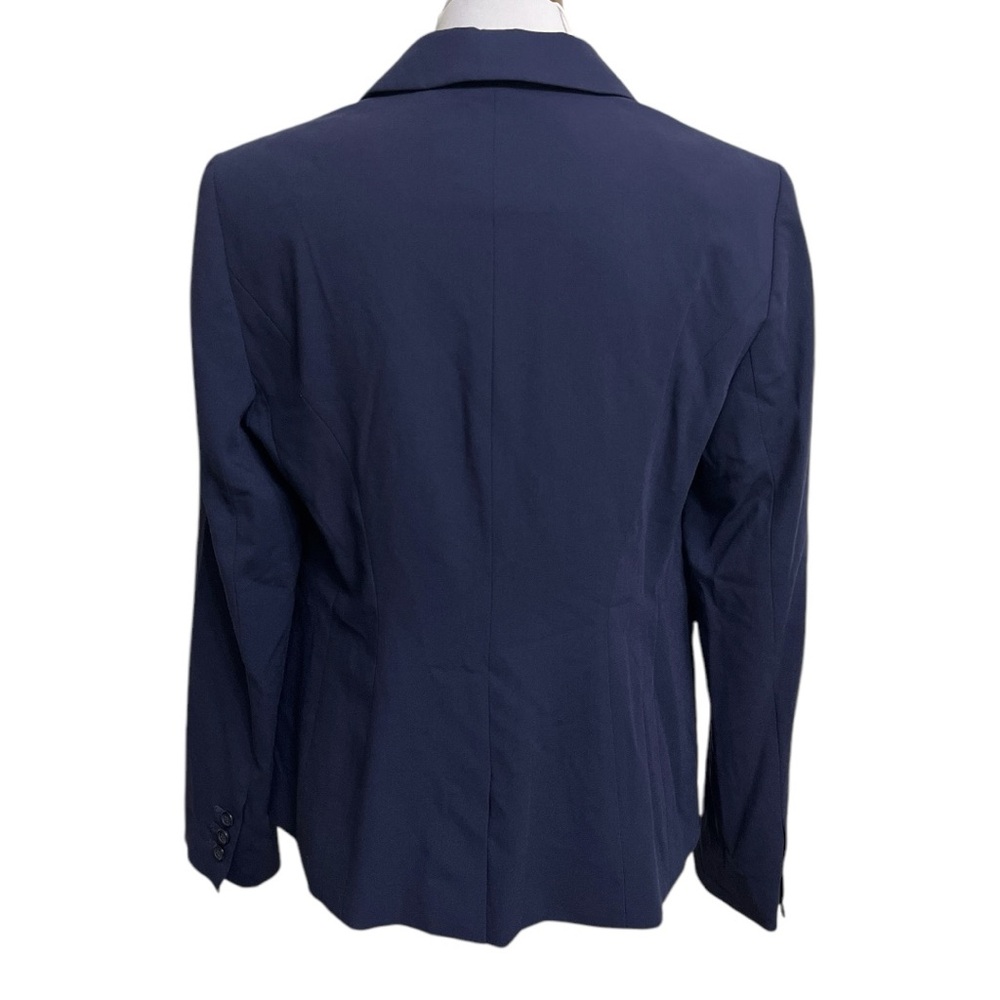 The Limited Women Blue Navy Tailored Fit Blazer with Notched Lapels Size 10 - Picture 3 of 11